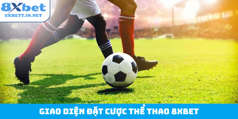 Giao diện đặt cược thể thao 8Xbet