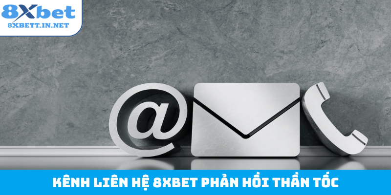 Kênh liên hệ 8Xbet phản hồi thần tốc