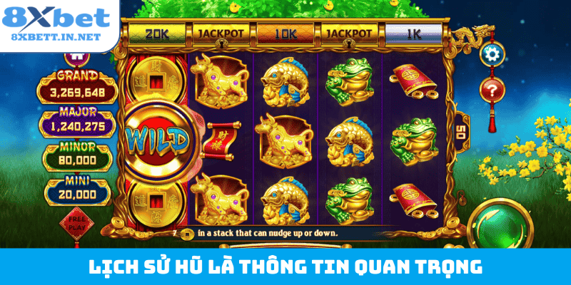 Lịch sử hũ là thông tin quan trọng