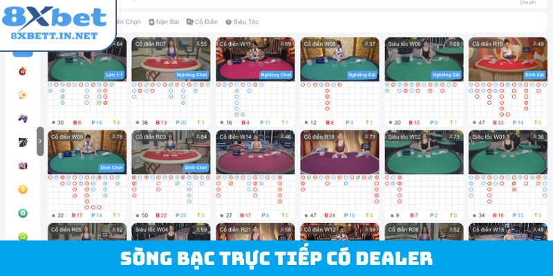 Sòng bạc trực tiếp có dealer