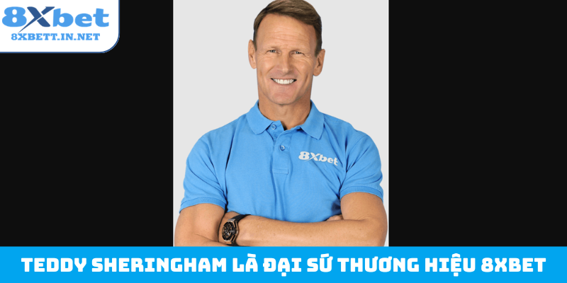 Teddy Sheringham là đại sứ thương hiệu 8Xbet