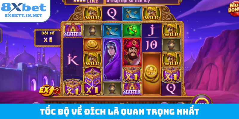 Tốc độ về đích là quan trọng nhất