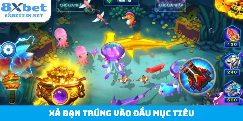 Xả đạn trúng vào đầu mục tiêu